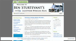 Desktop Screenshot of bsturtevant.wordpress.com