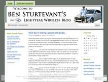 Tablet Screenshot of bsturtevant.wordpress.com