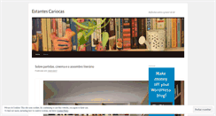 Desktop Screenshot of estantescariocas.wordpress.com