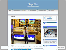 Tablet Screenshot of napolite.wordpress.com