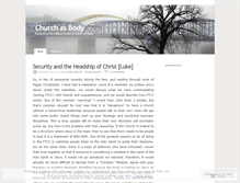 Tablet Screenshot of bodychurch.wordpress.com