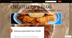 Desktop Screenshot of chefhelen.wordpress.com