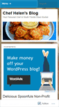 Mobile Screenshot of chefhelen.wordpress.com