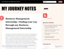Tablet Screenshot of myjourney9.wordpress.com