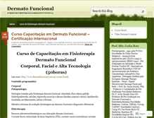 Tablet Screenshot of dermatofuncional.wordpress.com