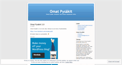 Desktop Screenshot of omatpysakit.wordpress.com