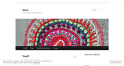 Desktop Screenshot of eaosewing.wordpress.com