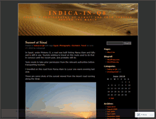 Tablet Screenshot of indicainq8.wordpress.com