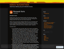 Tablet Screenshot of mykeris.wordpress.com