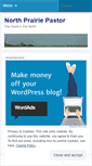Mobile Screenshot of northprairiepastor.wordpress.com
