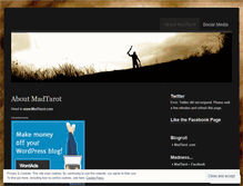 Tablet Screenshot of madtarot.wordpress.com