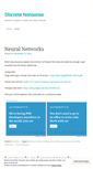 Mobile Screenshot of discretenonsense.wordpress.com