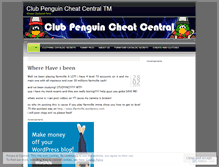 Tablet Screenshot of oscas.wordpress.com