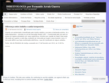 Tablet Screenshot of fernandoarraisguerrajuridico.wordpress.com