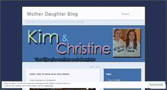 Desktop Screenshot of motherdaughterblogs.wordpress.com