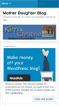 Mobile Screenshot of motherdaughterblogs.wordpress.com