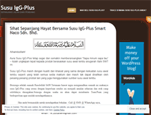Tablet Screenshot of ikzulsalleh.wordpress.com