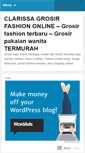 Mobile Screenshot of clarissagrosir.wordpress.com