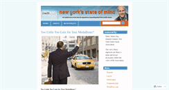 Desktop Screenshot of newyorksstateofmind.wordpress.com