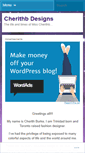 Mobile Screenshot of cherithb.wordpress.com