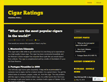 Tablet Screenshot of cigarratingsinfo.wordpress.com