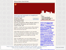 Tablet Screenshot of illinoispolice.wordpress.com