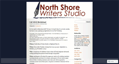 Desktop Screenshot of northshorewriters.wordpress.com