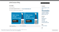 Desktop Screenshot of juliocampos.wordpress.com