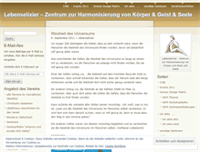 Tablet Screenshot of lebenselixier.wordpress.com