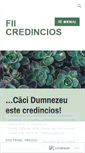 Mobile Screenshot of fiicredincios.wordpress.com