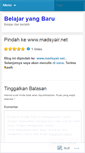 Mobile Screenshot of madsyair.wordpress.com