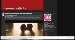Desktop Screenshot of myowncreativity.wordpress.com
