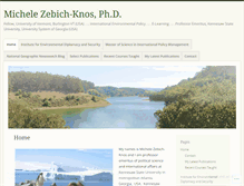 Tablet Screenshot of mzebich.wordpress.com