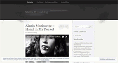 Desktop Screenshot of musikmusikmusik.wordpress.com