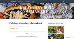 Desktop Screenshot of kulinarnyblogsamanthy.wordpress.com