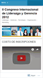 Mobile Screenshot of congresointernacional2012.wordpress.com