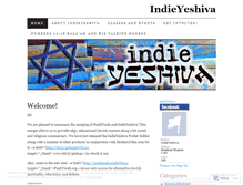 Tablet Screenshot of indieyeshiva.wordpress.com