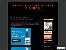 Tablet Screenshot of bisnisterbaru.wordpress.com