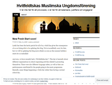 Tablet Screenshot of hmuf.wordpress.com