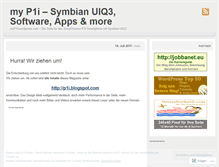 Tablet Screenshot of myp1i.wordpress.com