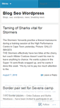 Mobile Screenshot of blogseowordpress.wordpress.com