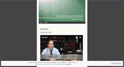 Desktop Screenshot of helenkellerservicesfortheblind.wordpress.com