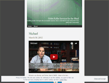Tablet Screenshot of helenkellerservicesfortheblind.wordpress.com