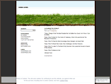 Tablet Screenshot of greenaccord.wordpress.com
