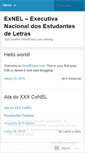 Mobile Screenshot of exnel2009.wordpress.com
