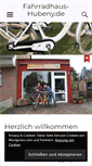 Mobile Screenshot of fahrradhaushubeny.wordpress.com