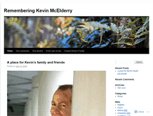 Tablet Screenshot of kevinmcelderry.wordpress.com