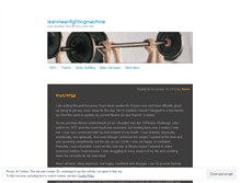 Tablet Screenshot of leanmeanfightingmachine.wordpress.com