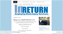Desktop Screenshot of inreturnorg.wordpress.com