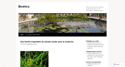 Desktop Screenshot of bioetica217.wordpress.com